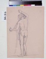 藏品(男性人體素描)的圖片