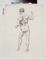 藏品(男性人體素描)的圖片