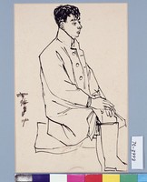 藏品(人像素描)的圖片