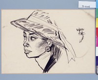 藏品(少女頭像)的圖片