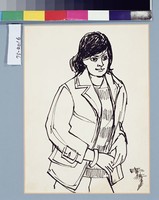 藏品(人像素描)的圖片