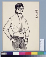 藏品(人像素描)的圖片