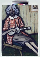 藏品(手琴小姐)的圖片