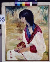 藏品(模特兒王小姐(坐姿))的圖片