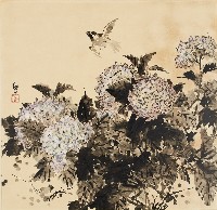 藏品(繡球花)的圖片