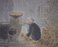 藏品((窶媼樂晚)團圓飯)的圖片