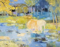 藏品(靜靜的河畔)的圖片