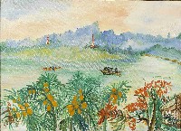 藏品(日月潭風光)的圖片