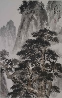 藏品(松林山水)的圖片