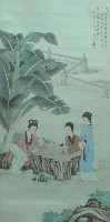 藏品(仕女下棋圖)的圖片