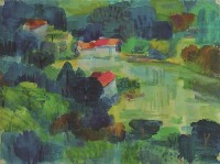 藏品(萬綠叢中兩紅塊)的圖片