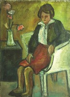 藏品(黑衣女郎)的圖片