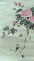 藏品(芙蓉雙雀)的圖片