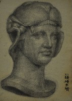 藏品(石膏像素描寫生)的圖片