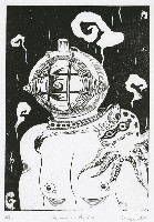 藏品(A man in the sea)的圖片