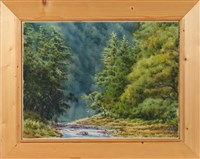 藏品(溯溪尋幽)的圖片