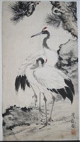 藏品(雙鶴圖)的圖片
