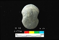 藏品(芝山岩文化砝碼型網墜)的圖片