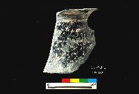 藏品(芝山岩文化黑衣陶圈足)的圖片