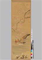 藏品(荒木十畝(雪櫻鴛鴦圖))的圖片