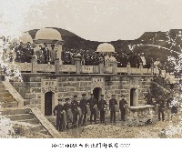 藏品(臺北北門街照片-0001（基隆月眉山靈泉三塔)的圖片