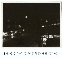 藏品(中華路改建商場前的街景-夜景)的圖片