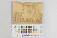 藏品(高雄州潮州郡竹田警察官吏派出所-第一回國勢調查佈告-照片)的圖片