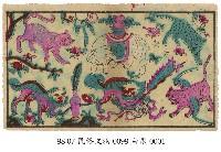 藏品(天公燈座彩紙)的圖片