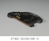 藏品(臺灣竹頭蘭花漆茶盤)的圖片