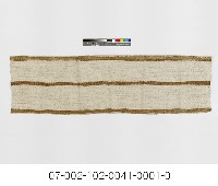 藏品(泰雅族條紋厚麻布)的圖片