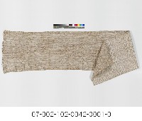 藏品(泰雅族人字紋厚麻布)的圖片