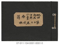 藏品(配給國民貯蓄職業原簿（配給卡國民貯蓄職業原簿）)的圖片