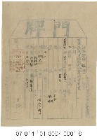 藏品(門牌木板印)的圖片