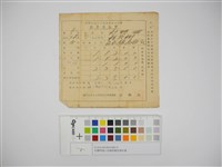 藏品(杜聰明個人收據與繳款通知書)的圖片