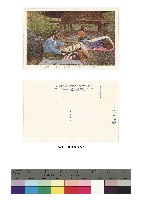 藏品(台灣名所風俗明信片-附封套-ブヌン族蕃婦ノ機織)的圖片