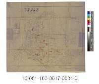 藏品(臺北市土地區劃整理區域圖)的圖片