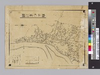 藏品(百年前手繪臺北市街全圖)的圖片