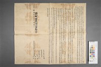 藏品(鬮約字(背面))的圖片