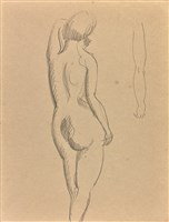藏品(立姿裸女速寫（198）)的圖片