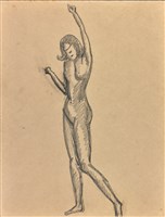 藏品(立姿裸女速寫（322）)的圖片