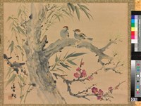 藏品(喜雀三友)的圖片