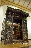 藏品(暖閣玻璃油畫大床)的圖片