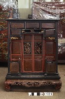 藏品(福建紅黑金神龕)的圖片