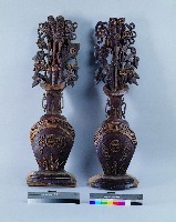 藏品(木雕花瓶組)的圖片