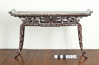 藏品(花梨木嵌貝玄關桌)的圖片