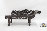 藏品(酸枝雙獅戲龍躺椅)的圖片