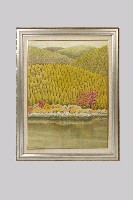 藏品(湖邊秋色)的圖片