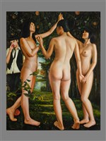藏品(林中湖(美惠三女神))的圖片