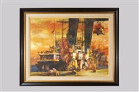 藏品(大海落日圓)的圖片