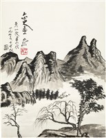 藏品(第一次畫山水)的圖片